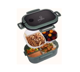 Lunch BOX śniadaniowy ze sztućcami 1200ml