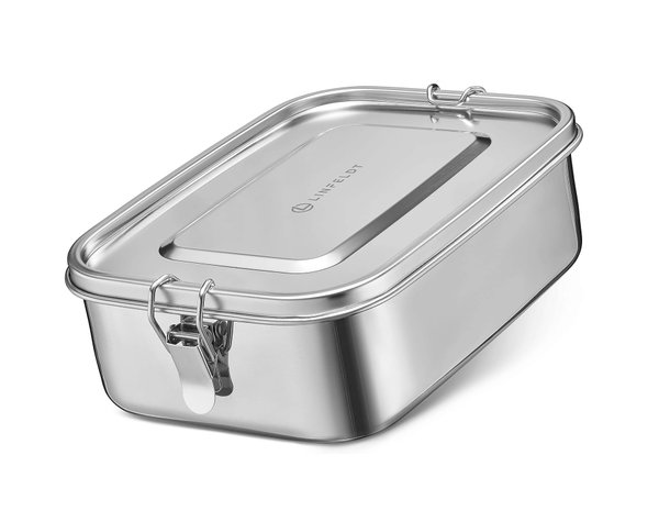 Pojemnik lunch box ze stali nierdzewnej 1400ml szczelne zamknięcie