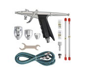 Zestaw aerografu, uniwersalny pistolet natryskowy Gravity Feed Airbrush Set