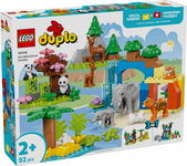 Klocki DUPLO 10446 Rodziny dzikich zwierząt 3 w 1