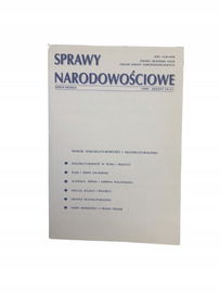Sprawy narodowościowe Zeszyt 14-15