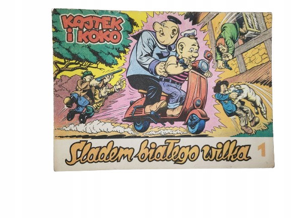 Kajko i Kokosz śladem białego wilka wyd. 1
