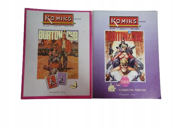 Komiks Burton cyb T 1-2