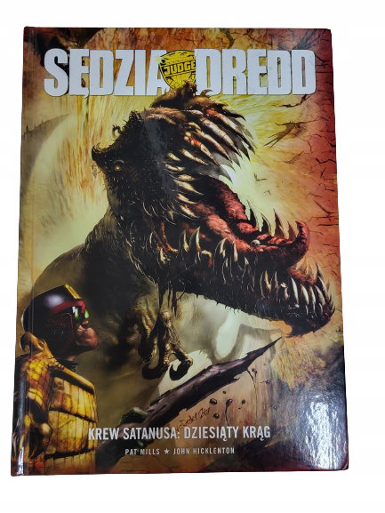 Sędzia Dredd krew satanusa dziesiąty krąg Mills