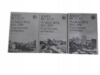 Warszawa 1944-1980 z archiwum architekta Sigalin T.1-3