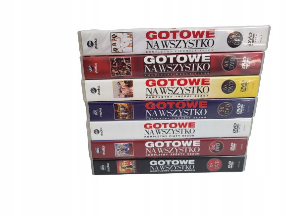 Gotowe na wszystko sezon 1-7 kompletny polski DVD