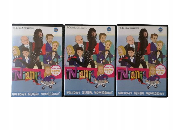 Niania Pierwsza Seria odc. 4-12 Zestaw 3x DVD