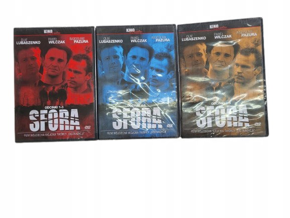Sfora odcinki 1-3 4-6 7-9 Wilczak DVD