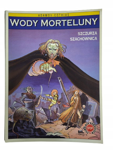 Komiks wody morteluny szczurza szachownica Cothias