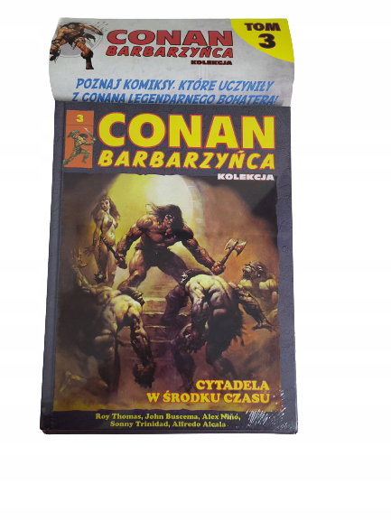 Conan Barbarzyńca cytadela w środku czasu T 3 Thomas