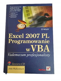 Excel 2007 PL programowanie w VBA+CD vademecum profesjonalisty