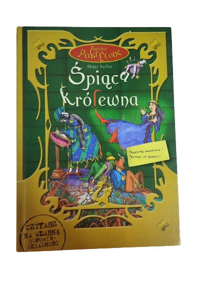 Baśnie pokręcone śpiąca królewna Suchar