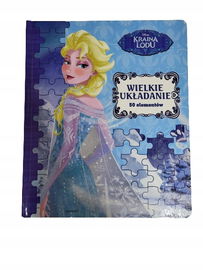 Disney kraina lodu wielkie układanie 50 elementów