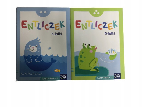 Entliczek 5-latki Karty pracy cz. 2-3