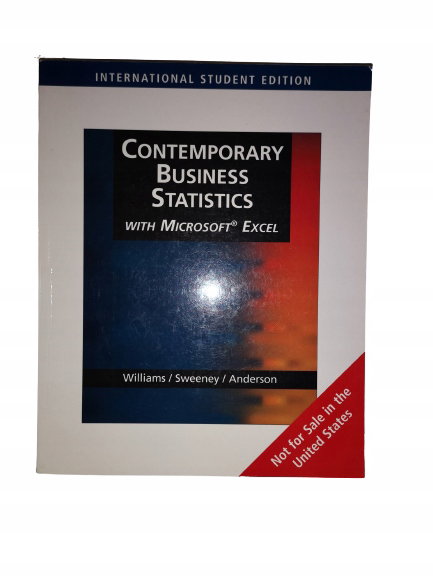 Contemporary Business Statistics with Microsoft Ex