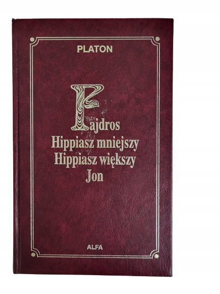 Fajdros Hippiasz mniejszy Hippiasz większy Ion