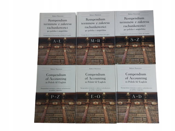 Kompendium terminów z zakresu rachunkowości T.1-6