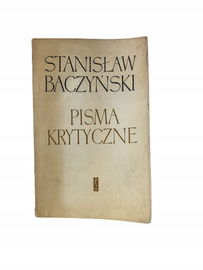 Pisma krytyczne Baczyński