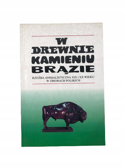 W drewnie kamieniu brązie