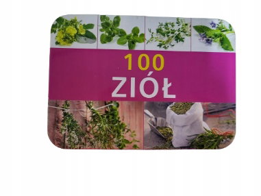 Zestaw 100 ziół 100 przypraw box pudełko