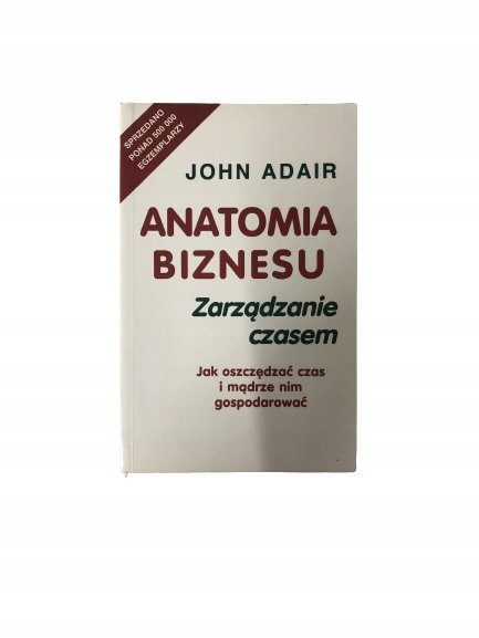 Anatomia biznesu Zarządzanie czasem Adair