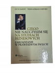 Czego nie nauczyłem się na studiach biznesowych Barney