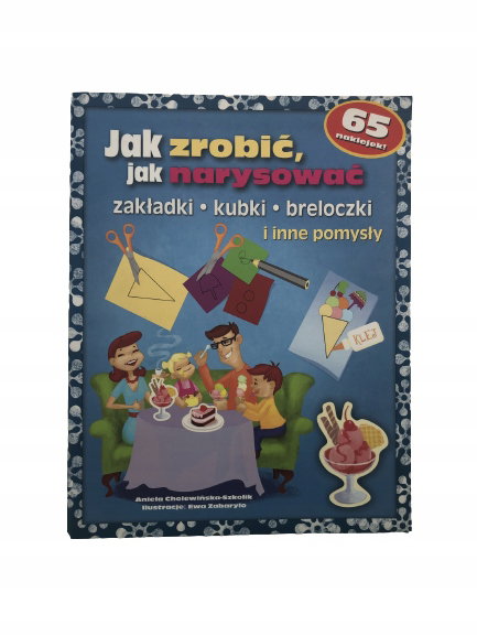 Jak zrobić jak narysować zakładki kubki breloczki
