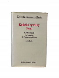 Kodeks cywilny T 1 Komentarz