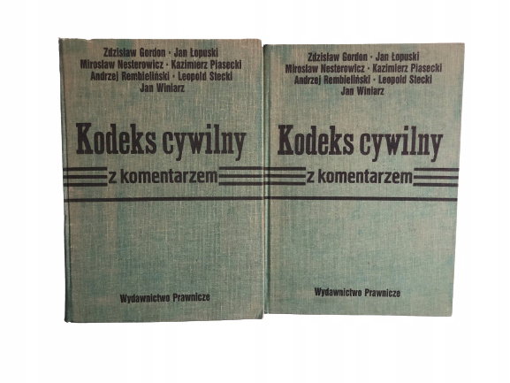 Kodeks cywilny z komentarzem T. 1-2