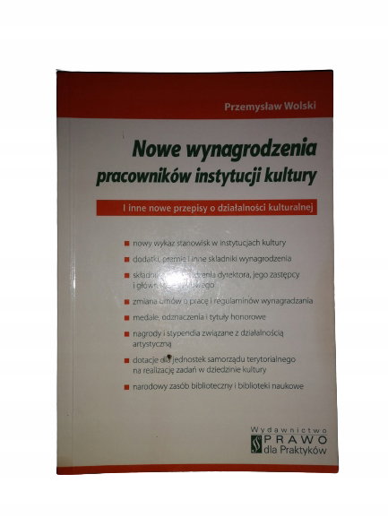 Nowe wynagrodzenia pracowników instytucji.. Wolski
