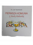 Pierwsza komunia z białą kokardką Twardowski
