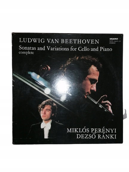 Sonatas And Variations For Cello And Piano 3LP