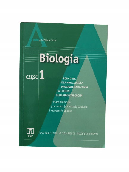 Biologia część 1 Poradnik dla nauczyciela WSIP