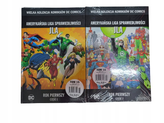 Amerykańska liga sprawiedliwych JLA DC COMIS CZ.1-2 T 15-16