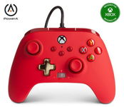 PowerA Xbox Series X/S Pad przewodowy Enhanced Czerwony