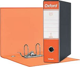 Esselte 390783200 Segregator biznesowy OXFORD zestaw 6 szt pomarańczowe