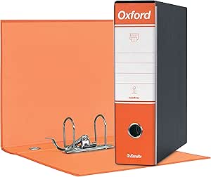 Esselte 390783200 Segregator biznesowy OXFORD zestaw 6 szt pomarańczowe