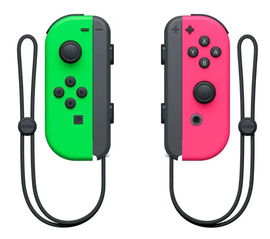 Nintendo Joy-Con kontrolery Neon Green/Neon Pink USZKODZONY