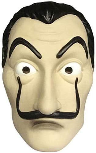 Maska kostiumowa unisex Salvador Dali Cosplay DOM Z PAPIERU USZKODZONA