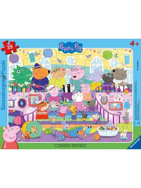 Impreza rodzinna z Peppą i przyjaciółmi świnka Peppa Ravensburger