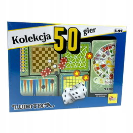 Gra planszowa Lisciani Ludoteca Kolekcja 50 gier Lisciani