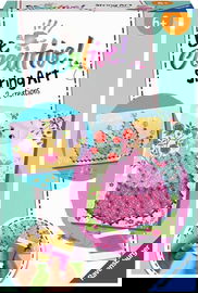 Ravensburger Badź kreatywny String Art Księżniczka