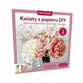 CEAFTMAKER Kwiaty z Papieru DIY Zestaw kreatywny