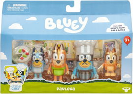 Zestaw figurek Moose Toys Bluey Pavlova 4 szt.