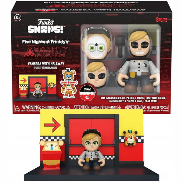 Five Nights at Freddy's Freddy FNAF Hallway Vanessa Snap Funko Pop!