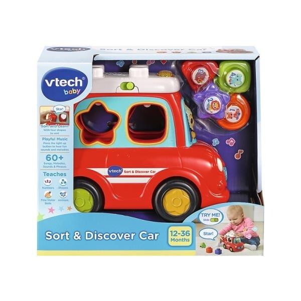 Autko Małego Kierowcy VTech – Interaktywny Sorter 2w1 dla Malucha 12m+