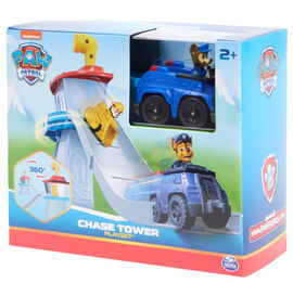 Paw Patrol mini zestaw wieża obserwacyjna pojazd policyjny Chase