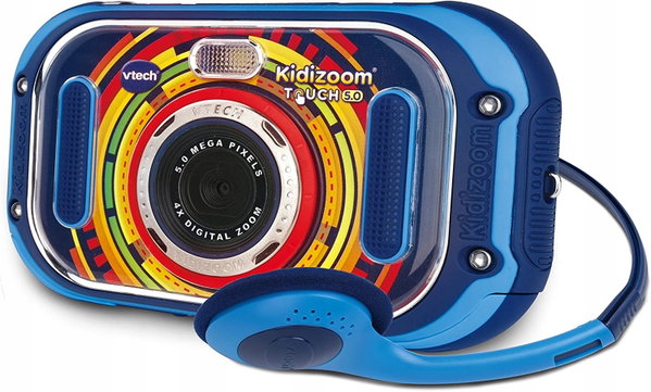 Aparat Cyfrowy dla Dzieci VTech Kidizoom Touch 5.0 Niebieski USZKODZONY