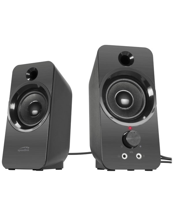 Zestaw głośników 2.0 SpeedLink DAROC 12 W czarny