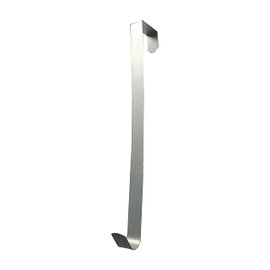 Metalowy wieszak na wieniec na Boże Narodzenie srebrny 35 cm 